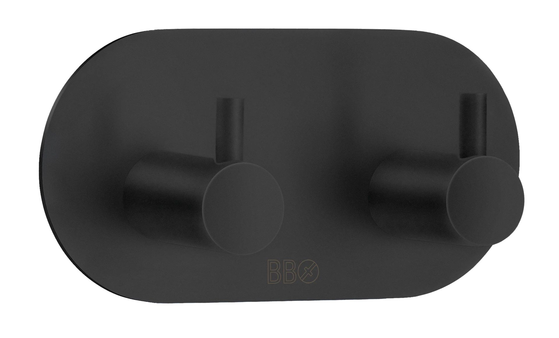 ARTBB1102 - Beslagsboden dobbel krok, sort - 